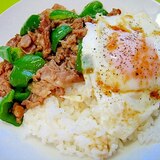 スタミナ源たれで☆焼肉目玉丼